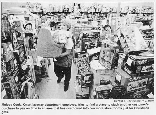 Kmart layaway department